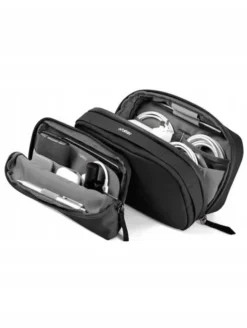 Orbitkey 2-in-1 Tech Pouch, black