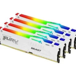 Pamięć RAM KINGSTON Fury Beast White RGB 128GB 5200MHz