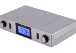 Radio Kuchenne Podszafkowe Zegar Bluetooth Srebrne