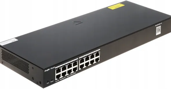 Ruijie Reyee RG-ES216GC-V2| Switch Easy Smart, 16 portów, 16xGE, Desktop, Cloud, Rack 6971693278714