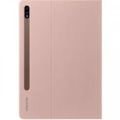 Samsung Antybakteryjne Etui Book Cover Galaxy Tab S7, miedziany brązowy 8806090612305
