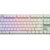 Sharkoon PureWriter White RGB TKL Kailh Red biała
