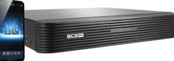 Sieciowy rejestrator 8 kanałowy BCS-B-NVR0801-8P(2.0) do 8MPx wbudowany switch POE
