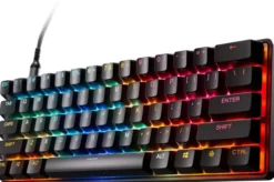 SteelSeries Apex Pro Mini Gen 3 Gaming-Tastatur, OmniPoint 3.0 Switches, RGB - ISO DE 64916