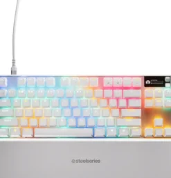 SteelSeries Apex Pro TKL Gen 3 White US 64898
