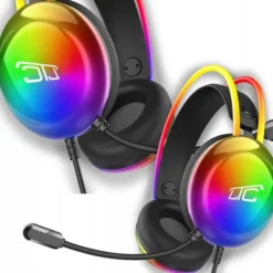 Słuchawki gamingowe RGB z mikrofonem LTC LXLTC903