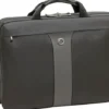 Swiss Gear Wenger 600654 LEGACY 17" MacBook Pro Smukła torba. przyjazna dla lotniska z iPadem / tabletem / kieszenią e-booków w kolorze czarnym / szarym {12 litrów} WA-7444-14F00
