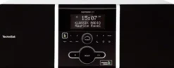 TechniSat DigitRadio 305 Klassik Edition (DAB + cyfrowy, radio FM, drewniana obudowa Bass Reflex, 2 X 5 Watt, Favorit pamięci, AUX-IN, budzik, Sleep Timer) biały