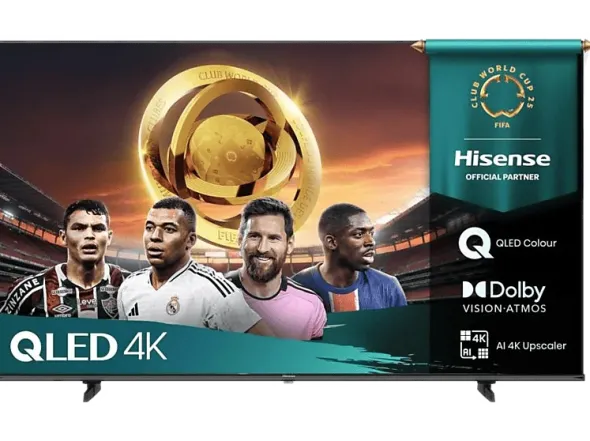 Telewizor HISENSE 65E7Q 65" QLED 4K VIDAA Smart OS Al Upscaler Czarny