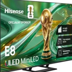Telewizor HISENSE 50E8S 50" QD-Mini LED 4K 144Hz VRR VIDAA Dolby Atmos Dolby Vision HDMI 2.1
