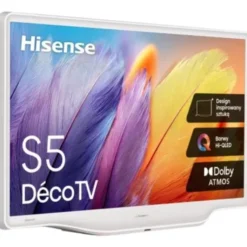 Telewizor HISENSE 43S5Q Deco 43" QLED 4K VIDAA Dolby Atmos HDMI 2.1