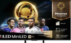 Telewizor Hisense U7Q 50'' 4K UHD Mini LED melna