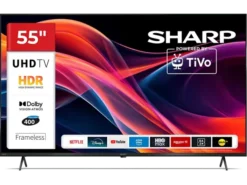 Telewizor SHARP LED 55HK4445E 55" 4K TiVo OS Dolby Vision Czarny