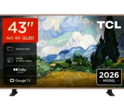 Telewizor TCL 43A400 Pro 43" QLED 4K Google TV Dolby Vision DTS-X DVB-T2