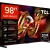 Telewizor TCL 98C8L 98" SQD-MINILED 4K 144 Hz Google TV Dolby Atmos Dolby Vision HDMI 2.1