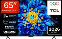 Telewizor TCL 65P8L 65" QD-Mini LED 4K 144Hz VRR Google TV Dolby Atmos
