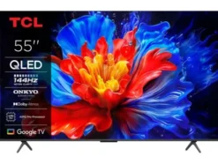 Telewizor TCL TV 55" 55P81K QLED 144 Hz 4K Google TV Dolby Atmos Vision