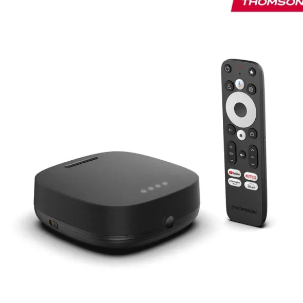 Thomson BOX PLUS 270G zestaw Smart TV Szary 4K Ultra HD 32 GB Wi-Fi Przewodowa sieć LAN