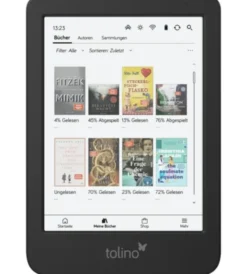 Tolino shine color czytnik e-booków Ekran dotykowy 16 GB Wi-Fi Czarny