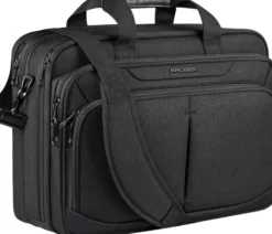 Torba KROSER KROSER Biznesowa torba na laptopa 17,3" rozszerzana pojemna teczka na ramię
