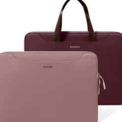 Torba Tomtoc tomtoc Light-A21 Dual-color Slim Laptop Handbag, 13,5 Inch - Raspberry