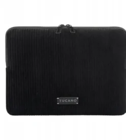 TUCANO Velluto 2 - Pokrowiec MacBook Air 13" M4/M3/M2/M1/2025-2018 / Pro 13" / Laptop 12" czarny BFVEL2MB13-BK