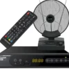 Tuner cyfrowy Esperanza EV106 DVB-T/T2 H.265/HEVC + antena pokojowa BLOW ATD17