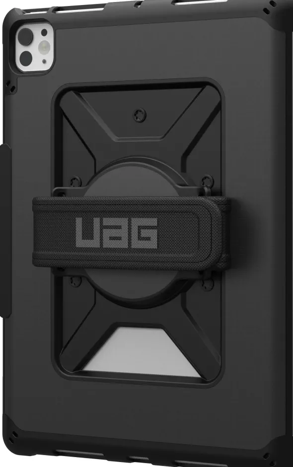UAG Metropolis SE HS - obudowa ochronna z uchwytem na dłoń oraz uchwytem na Apple Pencil do iPad Pro 11" M4 2024 black wersja OEM 124478B14040