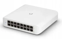Ubiquiti Switch 16 port 1Gbps RJ45 8xPoE+ zasilacz