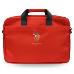 U.S. Polo ASSN Torba U.S Polo ASSN US Polo Torba USCB15PUGFLRE 15" czerwona red USCB15PUGFLRE