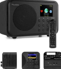 Vicenza WIFI DAB+ FM akumulator czarne one size