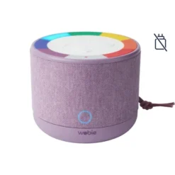 Wobie box violet Przenośny system głośników 2.1 Fioletowy