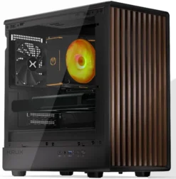 Wood ARGB Ryzen 7 5700X RTX 5060 16GB SSD 1TB WiFi6 BT5 W11 DLSS 4
