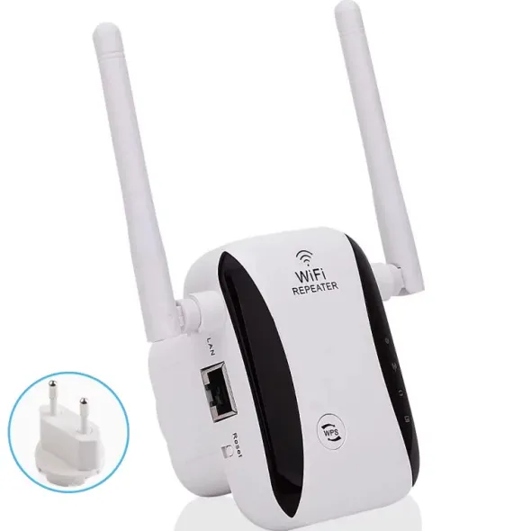 WZMACNIACZ SYGNAŁU SIECI WIFI REPEATER MINI 300MB