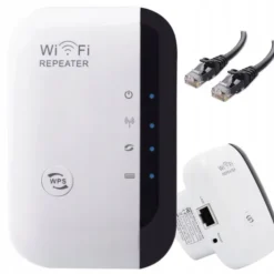 Wzmacniacz Sygnału Wi-Fi Mocny Repeater 300Mb/S