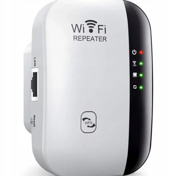 Wzmacniacz sygnału wi-fi mocny repeater 300mb/s w01