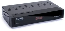 Xoro HRT 8719 odbiornik Full HD, HEVC, DVB-T/T2, H.265, HDTV, HDMI, system dostępIrdeto-FreeNet TV bez karty, MediaPlayer, USB 2.0, 12 V), Czarny HRT 8730