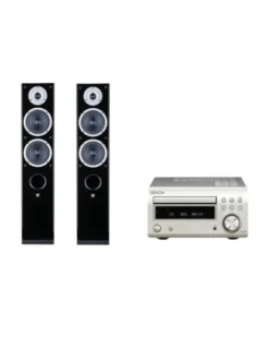 Zestaw stereo: RCD-M41 + RAPTOR 5, Kolor: Czarny